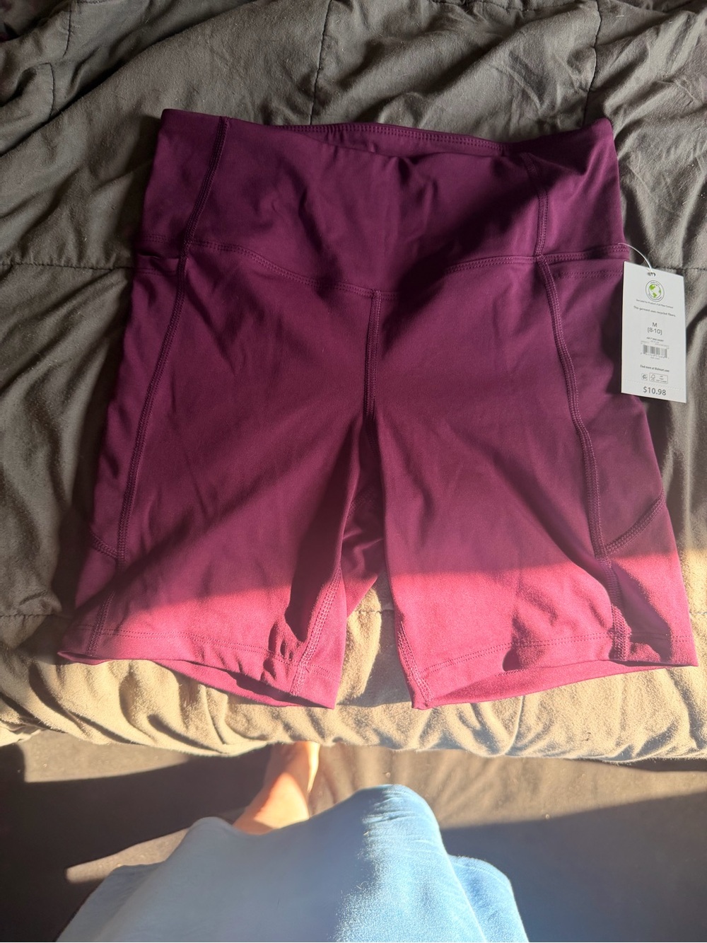 Athletic Works Women's Berry Performance Bike Shorts